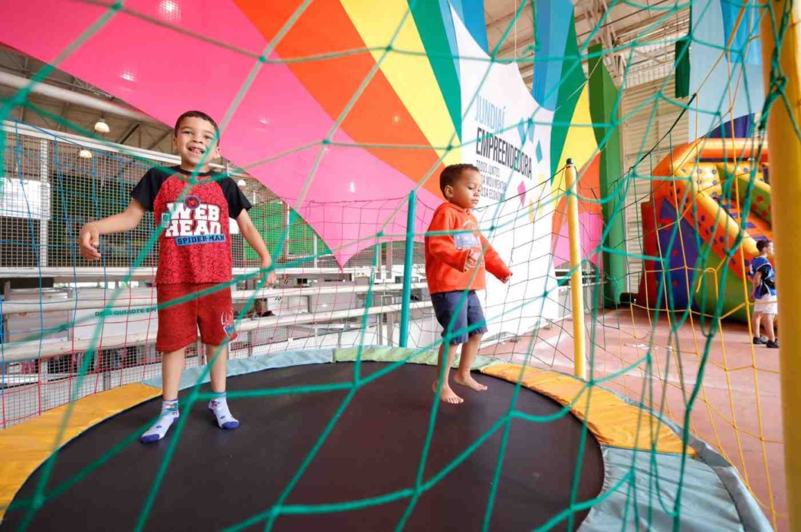 1ª FENS nos Bairros: espaço para crianças é uma das atrações no Eloy Chaves