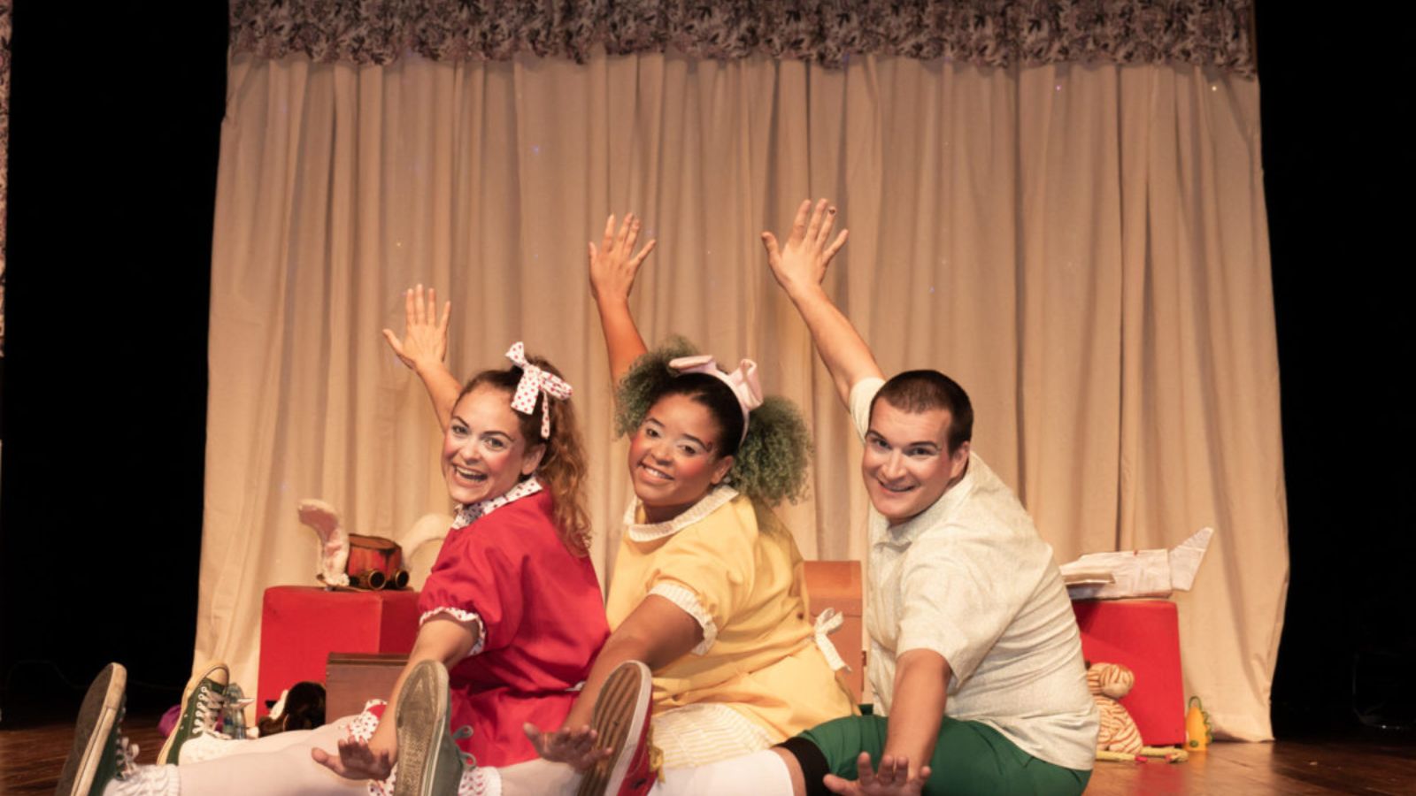 Espetáculo da programação especial em Jundiaí