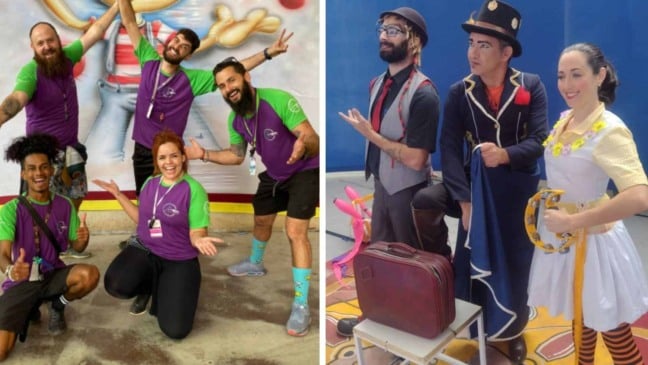 Amorah e Trupe Pling! (Foto: Prefeitura de Jundiaí)