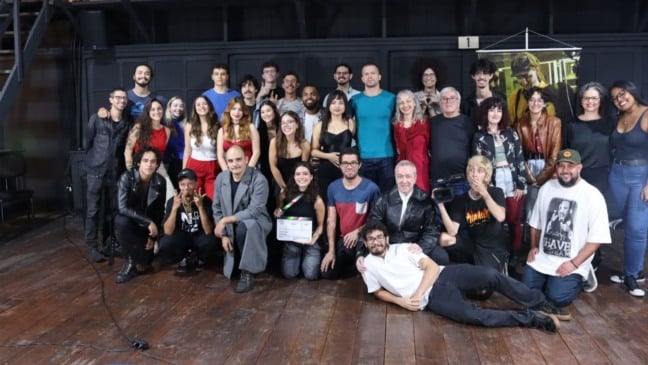 Turma do curso de cinema