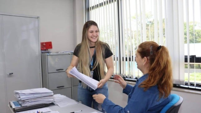 Estagiária na DAE Jundiaí