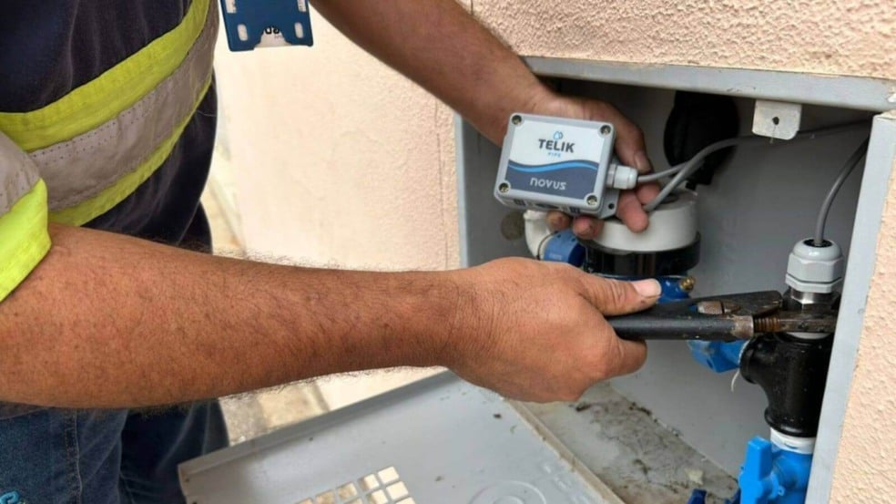 Serviço da DAE Jundiaí para combate a perda de água