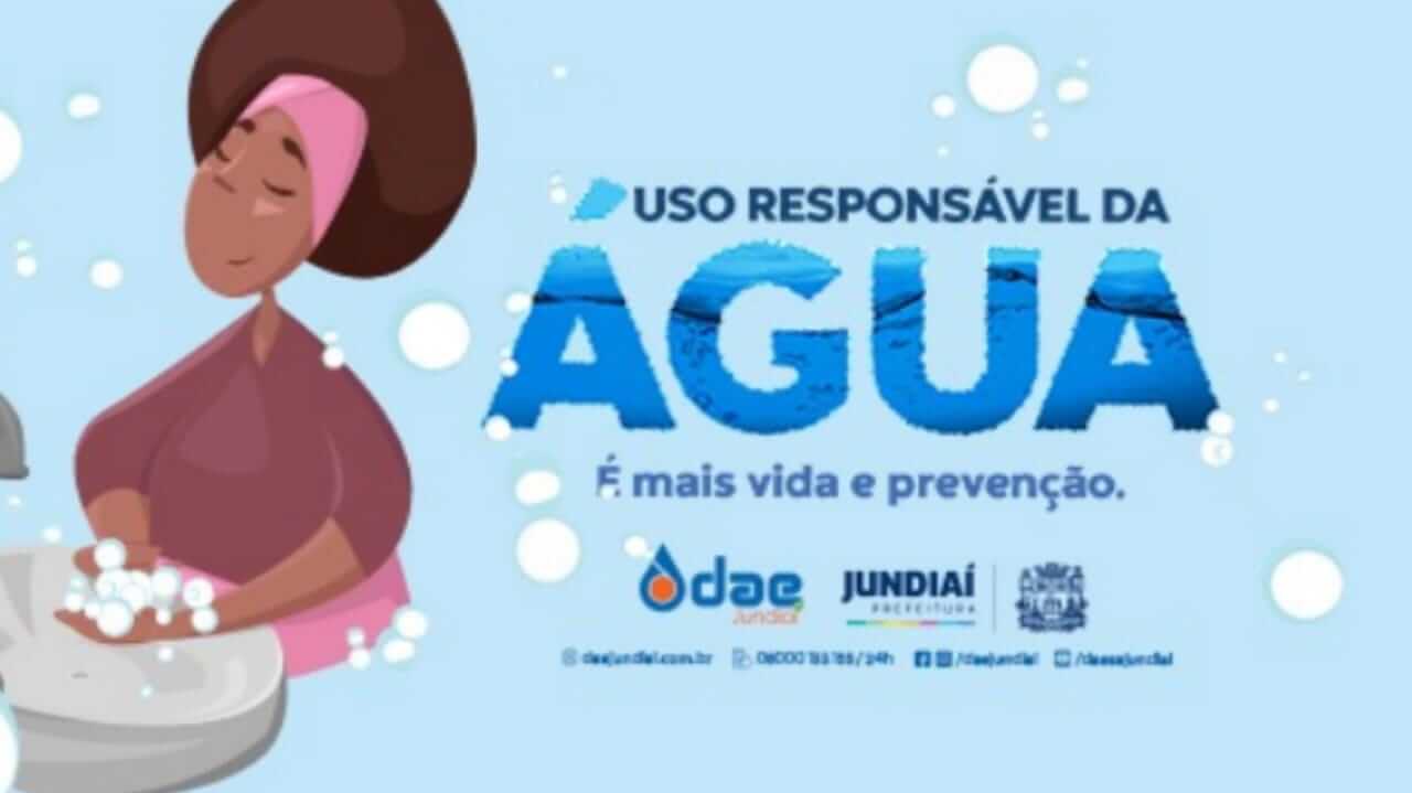 DAE Jundiaí lança campanha de uso consciente da água