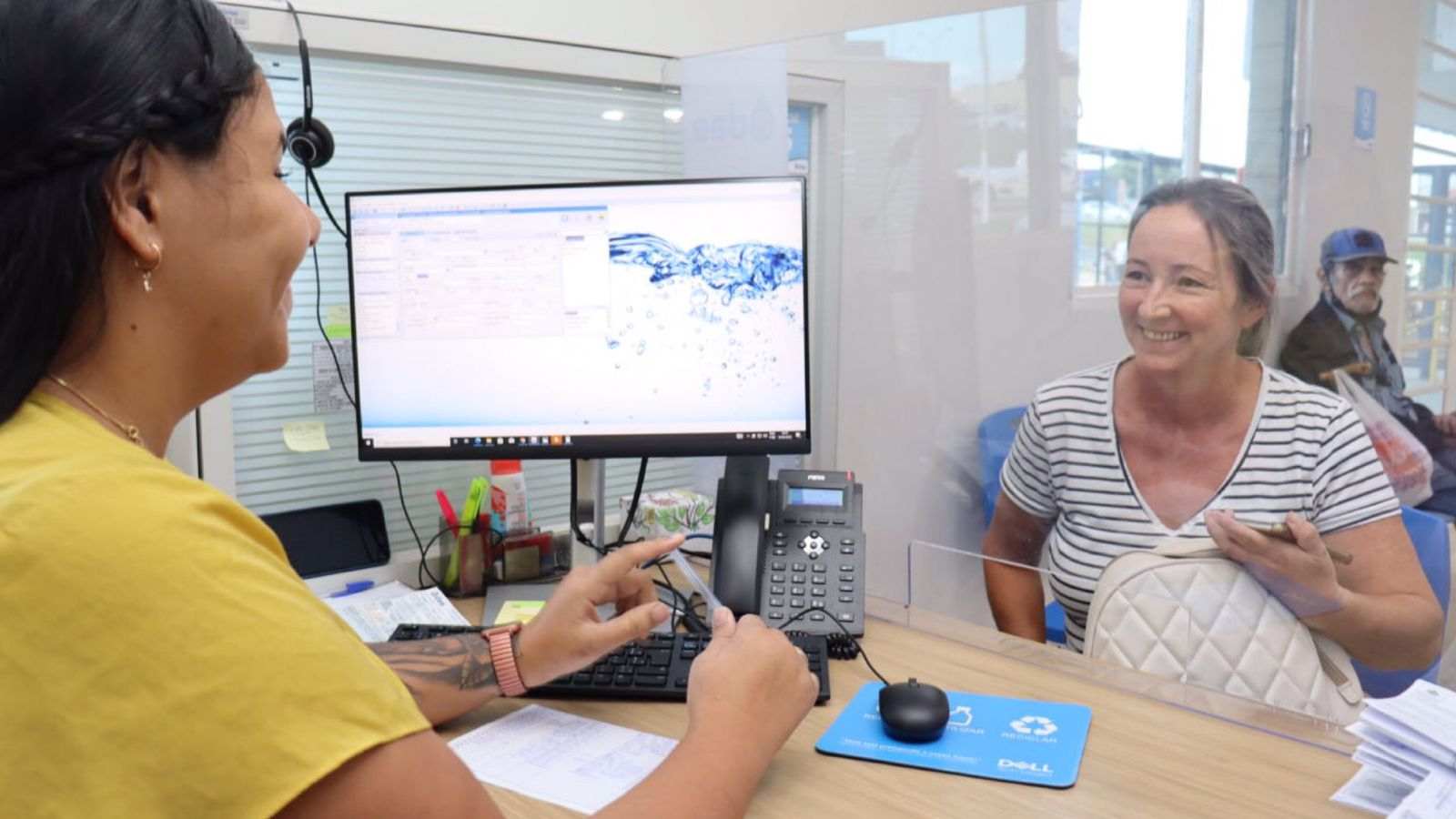 Novos computadores no DAE