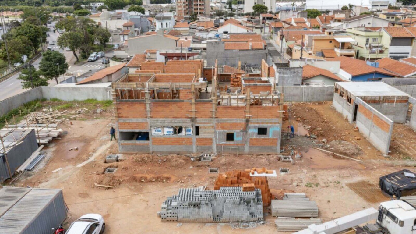 Obras do Centro de Segurança e Urgência e Emergência de Jundiaí