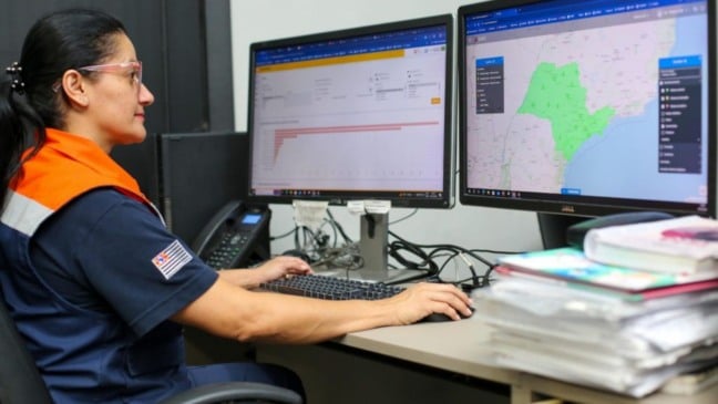 Agente da Defesa Civil de SP