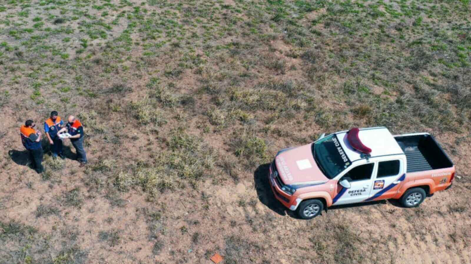 Vistoria em espaço de vegetação em Jundiaí