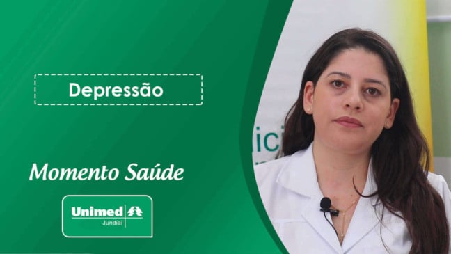 Thumb de vídeo sobre depressão da Unimed