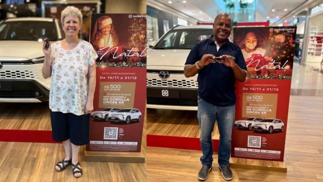 Adriana Menegaria e Carlos Alberto