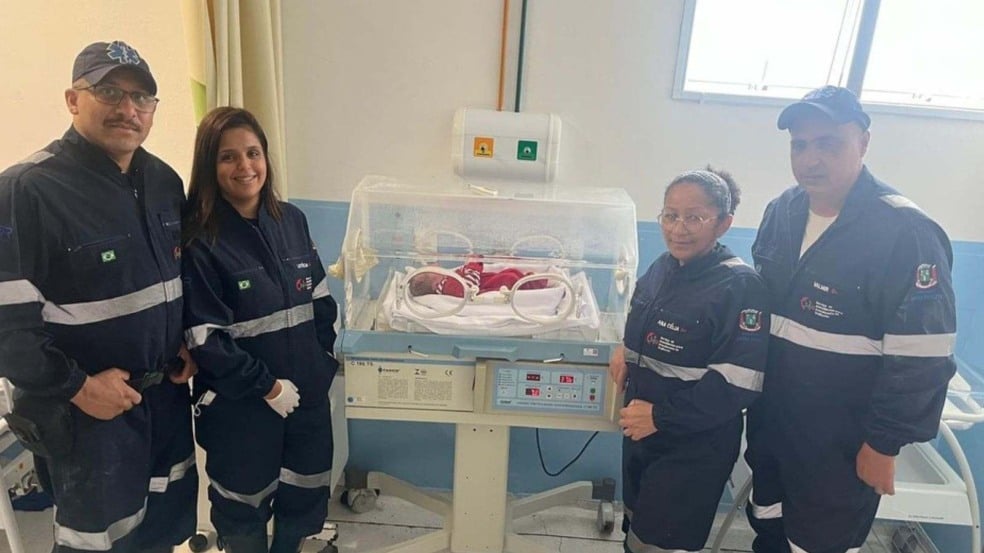 Sau de Várzea Paulista com bebê.