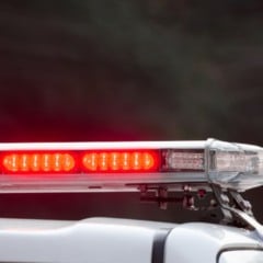 Sirene de carro de pol&iacute;cia