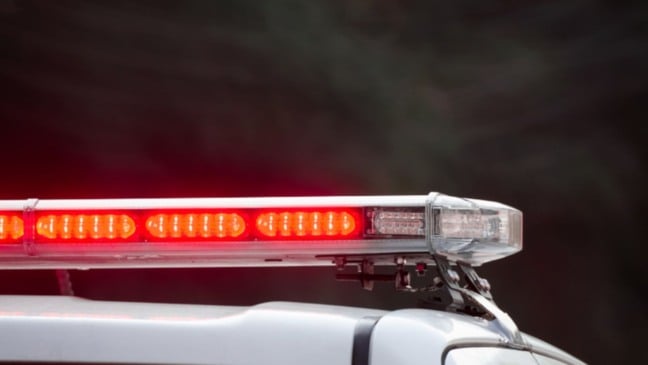 Sirene de carro de polícia