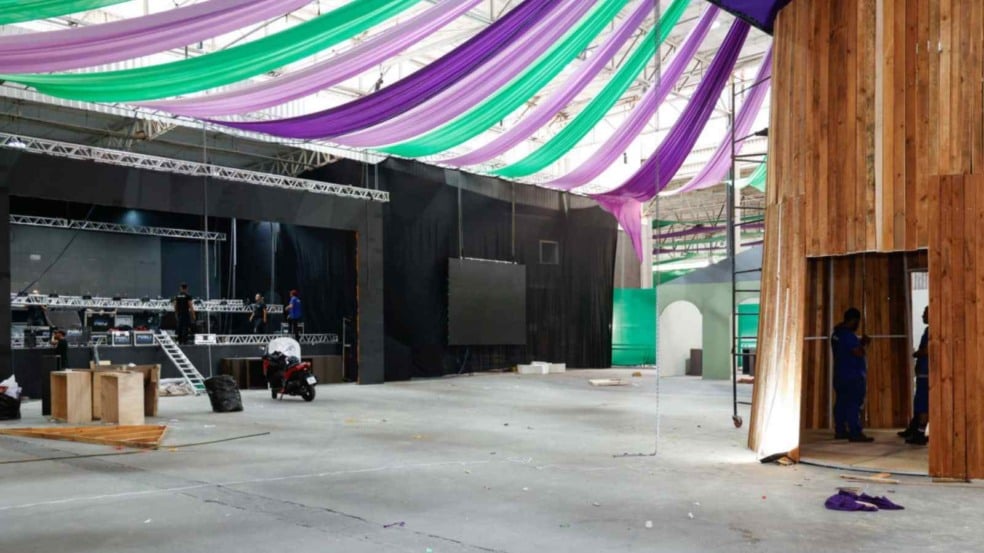 Palco da Festa da Uva