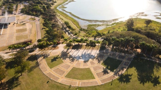 Parque da Cidade visto de cima