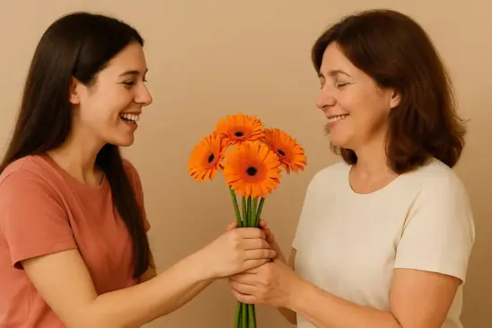 Dia das Mães florido com a leveza da gérbera