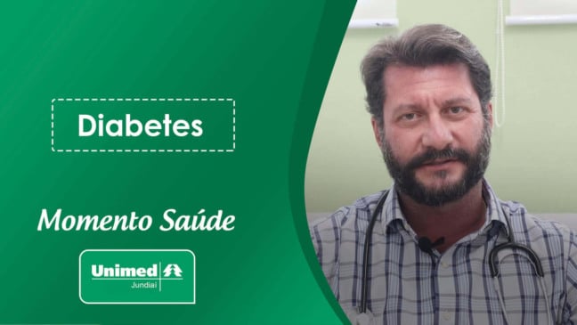 Thumb de vídeo da Unimed com médico em fundo verde