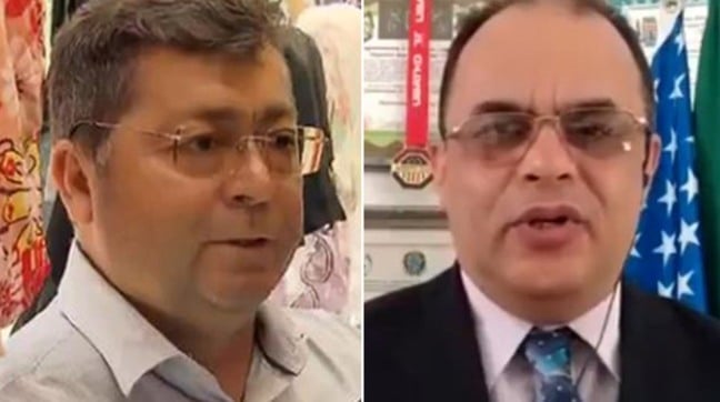 Ex-diretor da Saúde Lauricio Monteiro Cruz e reverendo Amilton Gomes de Paula