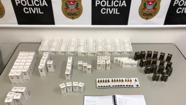 Dise Jundiaí apreende anabolizantes vendidos ilegalmente