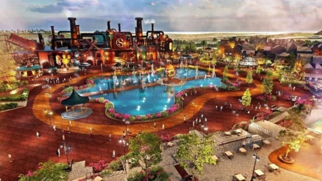 Projeto do parque da Cacau Show