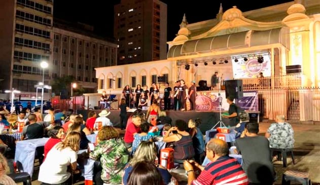 Diversos palcos pela cidade recebem as apresentações do Encontro de Corais