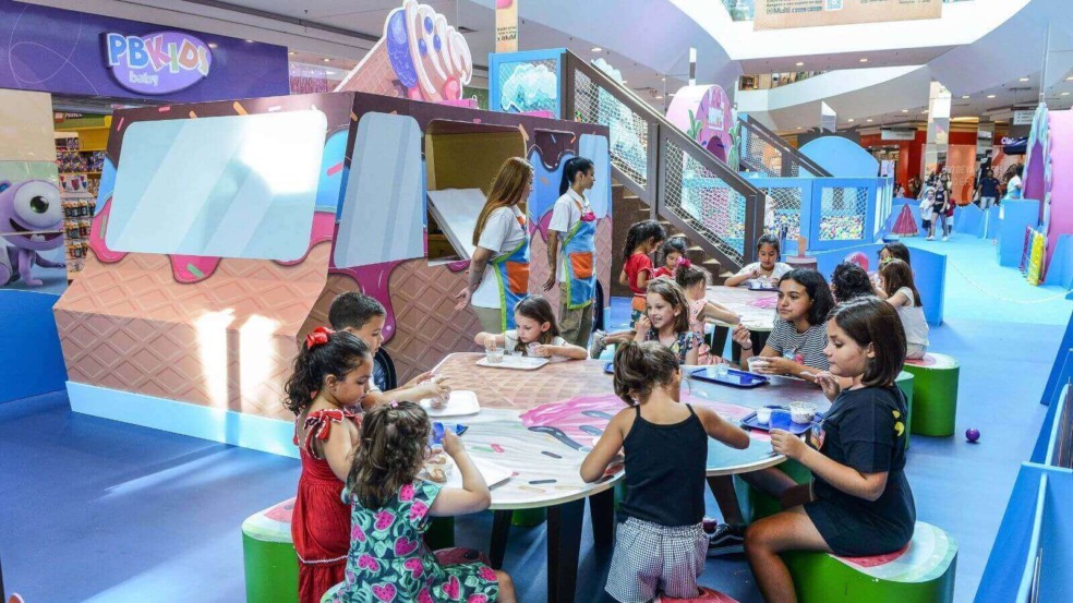 Crianças no JundiaíShopping Crianças no JundiaíShopping