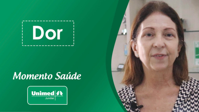 Thumb de vídeo da Unimed com médica em fundo verde