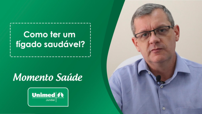 Thumb de vídeo da Unimed com médico em fundo verde