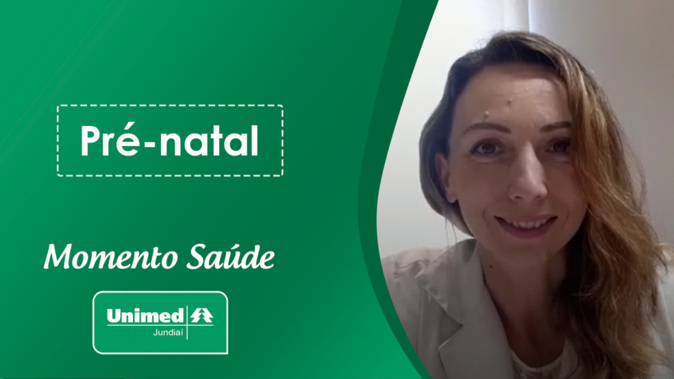 Thumb de vídeo da Unimed com médica em fundo verde