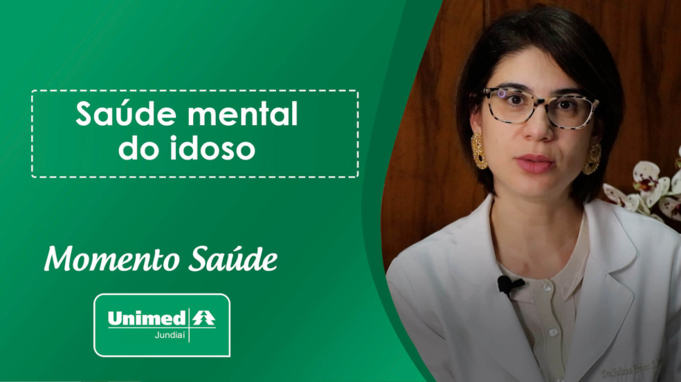 Thumb de vídeo da Unimed com médico em fundo verde