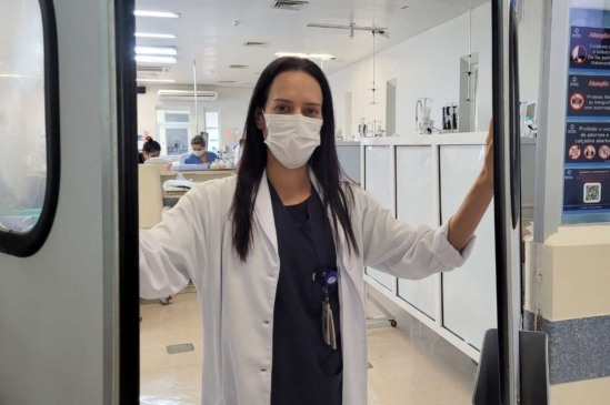 Dra. Milena Leão. Foto: Hospital São Vicente