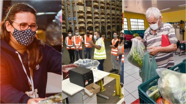 Montagem de fotos de ações em Jundiaí