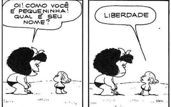 Tirinha Mafalda