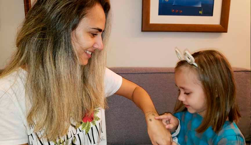 Lívia Haddad tinha o sonho de ter o segundo filho, mas sofreu dois abortos 