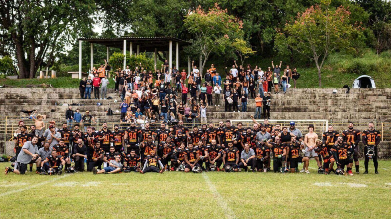 Em Jundiaí, Ocelots Futebol Americano vence equipe do Sorocaba Vipers