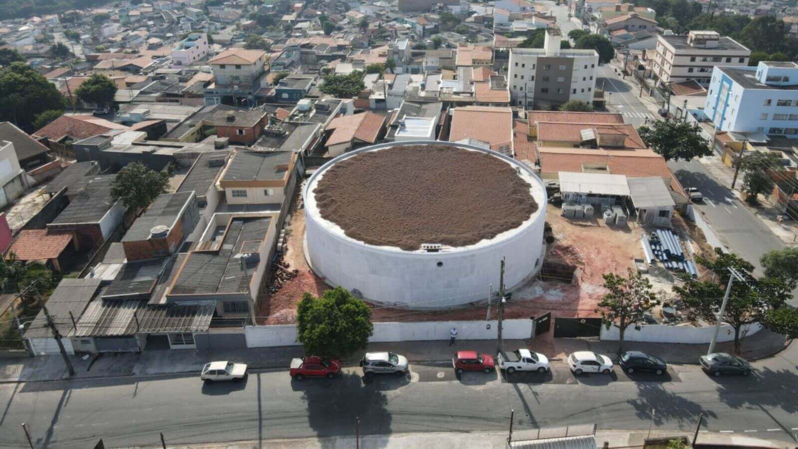 Novo reservatório da DAE Jundiaí