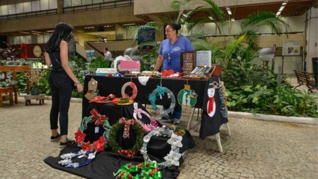Exposição na Feria Pop