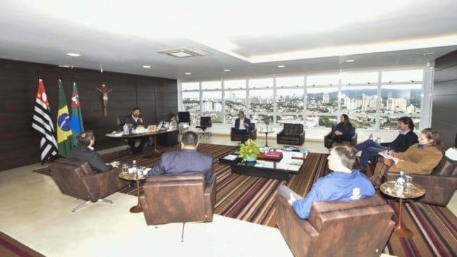 Reunião com prefeito de Jundiaí