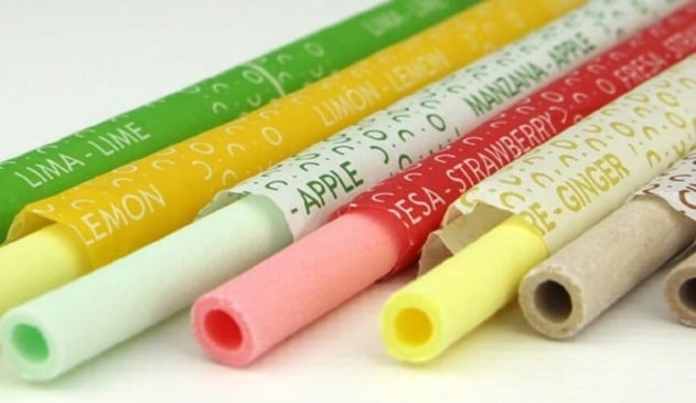 Inovação: canudos comestíveis