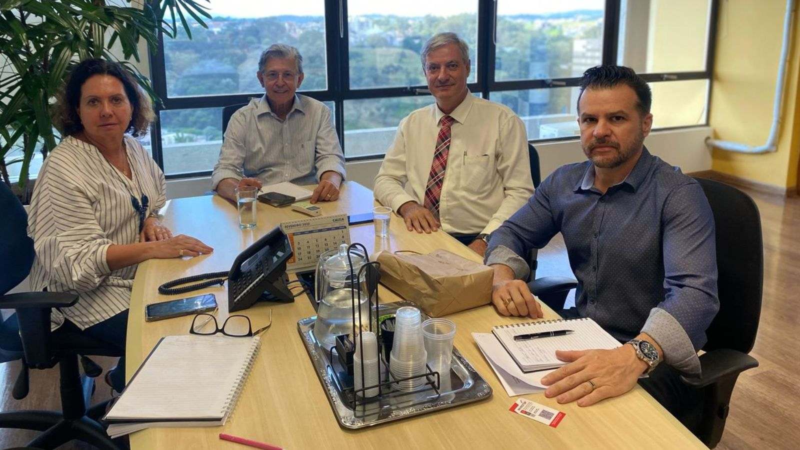 Reunião com o diretor do Procon, Marcelo Canale