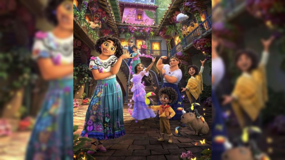 Personagens do desenho Encanto da Disney