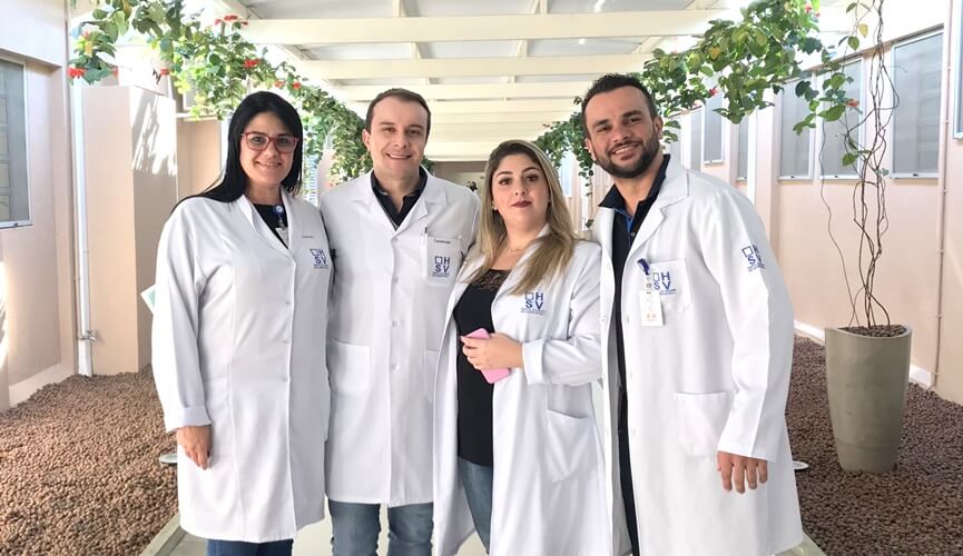 Enfermeiros do HSV participam de visita técnica no hospital da PUC Campinas