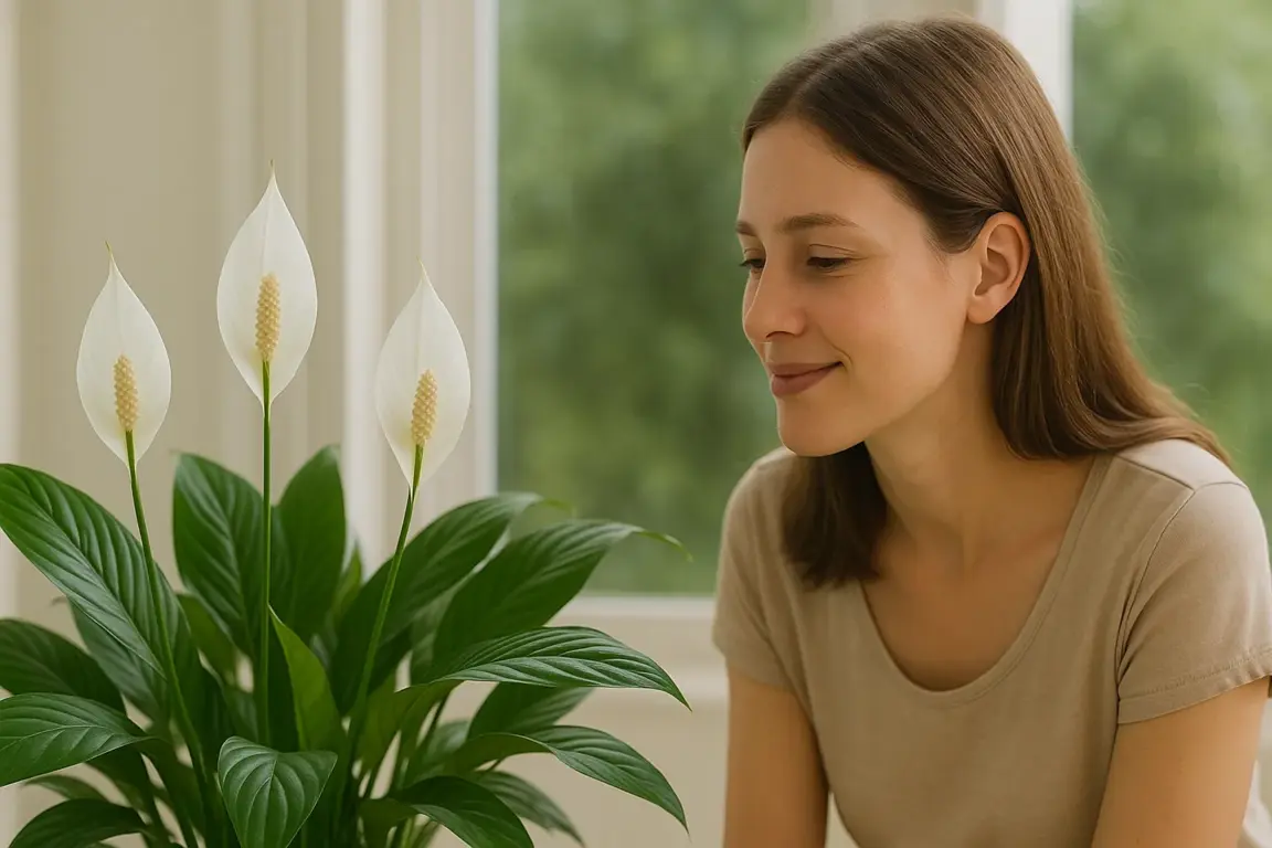 Entenda o significado espiritual do lírio-da-paz e como ele equilibra a energia