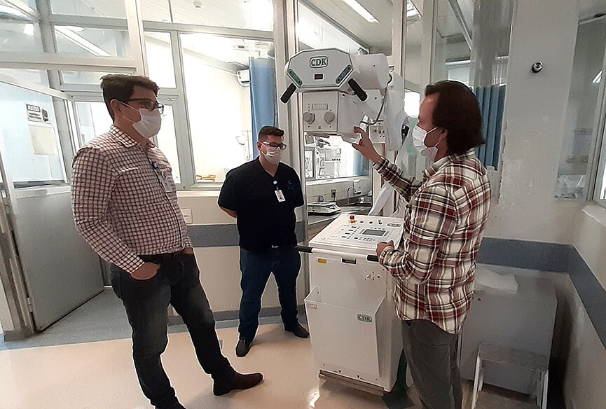 Novos equipamentos Hospital São Vicente. (Foto: Divulgação)