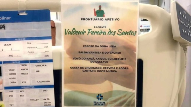 Programa 'Prontuário Afetivo' reúne características dos pacientes em atendimento personalizado