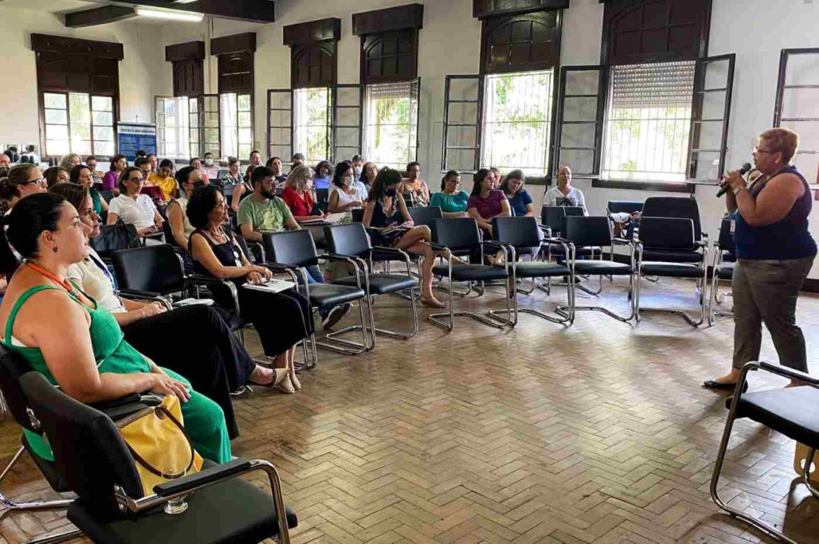 Equipes de Atenção Primária participam de oficina no CIEMPI. Foto: Prefeitura de Jundiaí Equipes de Atenção Primária participam de oficina no CIEMPI. Foto: Prefeitura de Jundiaí
