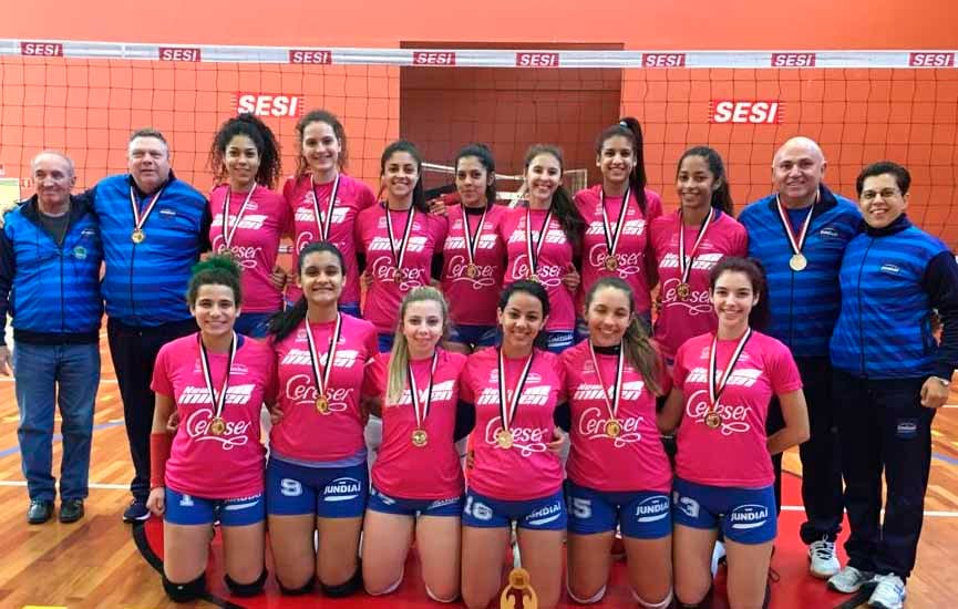 Equipes de vôlei Masculino e Feminino de Jundiaí conquistam bicampeonato nos Jogos Regionais Equipes de vôlei Masculino e Feminino de Jundiaí conquistam bicampeonato nos Jogos Regionais