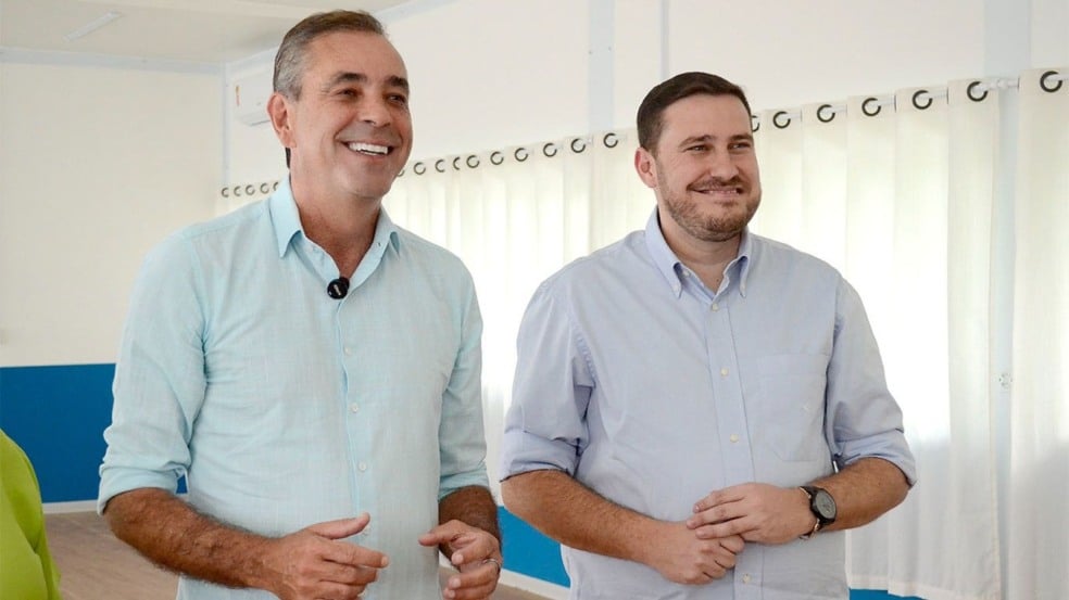 Prefeito Rodolfo e vice João Paulo