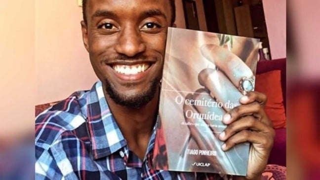 Tiago Pinheiro é autor do livro 'Cemitério das Orquídeas'