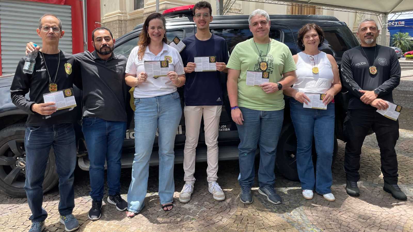 Os participantes da Campanha
