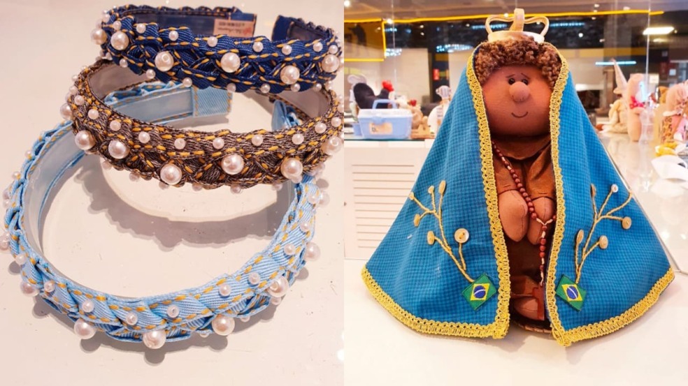 Cidade Vicentina tem exposição de artesanato no Maxi Shopping Jundiaí